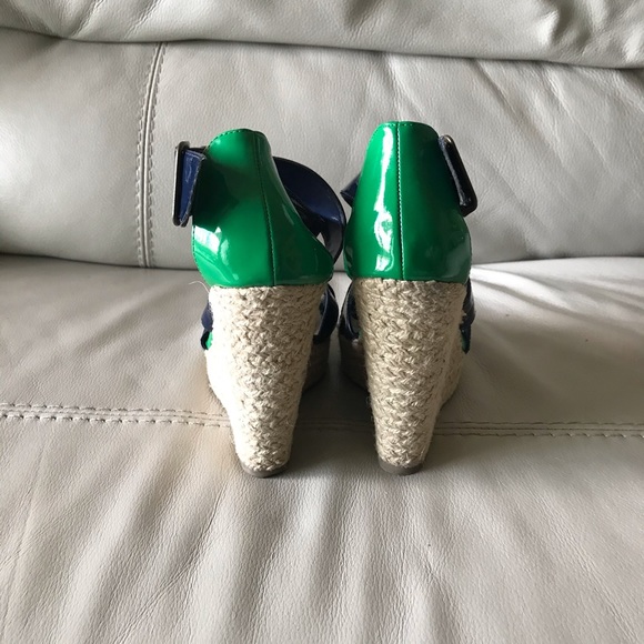 Patent Wedge Espadrilles - Picture 6 of 9